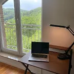 公寓 Traumferienwohnung Am Wald 1 Weiersbach