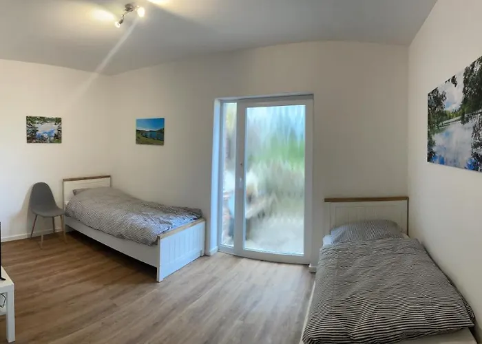 Daire Traumferienwohnung Am Wald 1